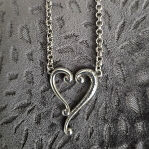 Brighton Silver Heart Necklace